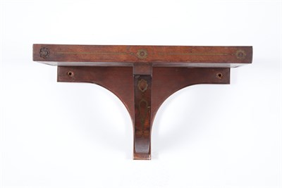 Lot 451 - Regency Brass Inlaid Mahogany Bracket Clock...