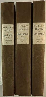 Lot 40 - BURNES, ALEXANDER Travels into Bokhara; being...