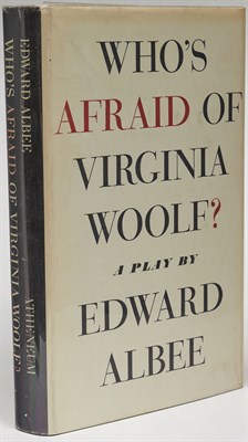 Lot 2 - ALBEE, EDWARD Who's Afraid Of Virginia Woolf?...