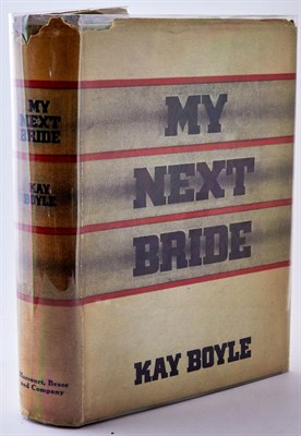 Lot 23 - BOYLE, KAY My Next Bride. NY: Harcourt, Brace,...