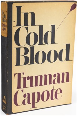 Lot 29 - CAPOTE, TRUMAN In Cold Blood. NY: Random,...
