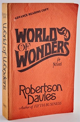 Lot 41 - DAVIES, ROBERTSON Three advance proofs, each...