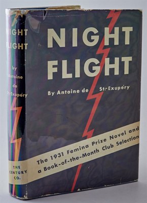 Lot 121 - SAINT-EXUPERY, ANTOINE de Night Flight. NY:...