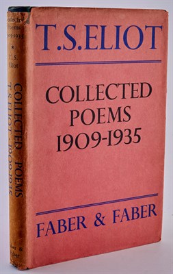 Lot 47 - ELIOT, T. S. Collected Poems, 1909-1935....