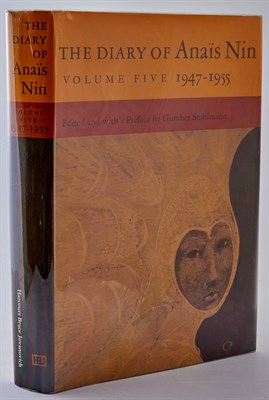 Lot 108 - NIN, ANAIS The Diary Of Anais Nin. Volume Five...
