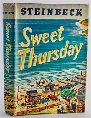 Lot 132 - STEINBECK, JOHN Sweet Thursday. NY: Viking,...