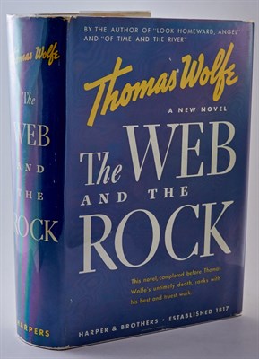 Lot 163 - WOLFE, THOMAS Three first editions of...