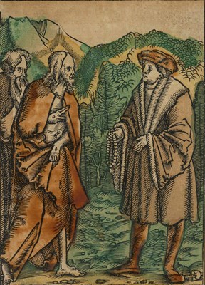 Lot 139A - Hans Schaufelien THE MERCHANT AND THE ARTIST...