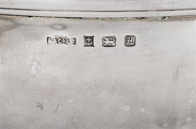 Lot 194 - English Sterling Silver Caviar Bowl Asprey,...