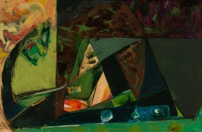 Lot 2031 - Hananiah Harari American, 1912-2000 Untitled...