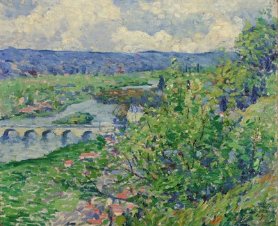 Lot 2049 - Leon Kroll American, 1884-1974 Landscape with...