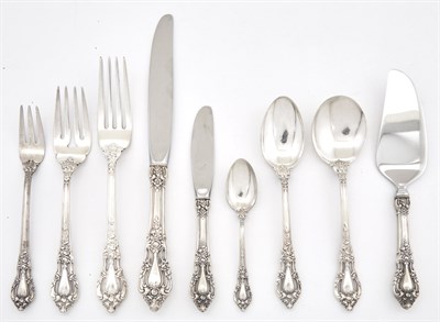 Lot 244 - Lunt Sterling Silver Eloquence Pattern...