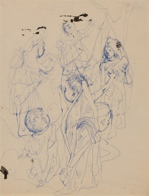 Lot 2010 - Pavel Tchelitchew Russian, 1898-1957 (i) Study...