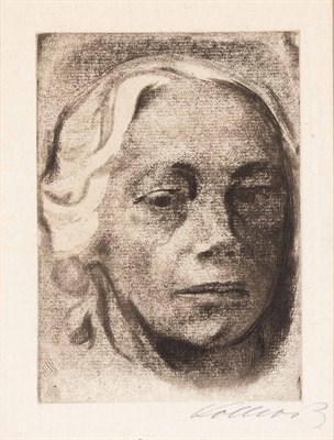 Lot 106 - Käthe Kollwitz (1867-1945) SELBSTBILDNIS...