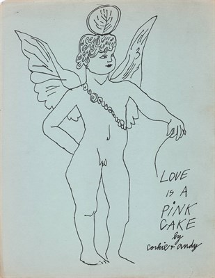 Lot 239 - Andy Warhol (1928-1987) LOVE IS A PINK CAKE...
