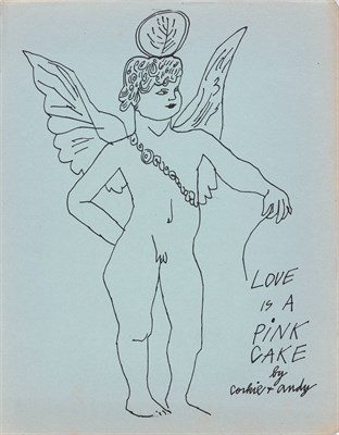 Lot 151 - Andy Warhol (1928-1987) LOVE IS A PINK CAKE...