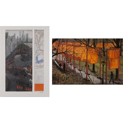 Lot 2116 - Christo and Jeanne-Claude THE GATES, PROJECT...