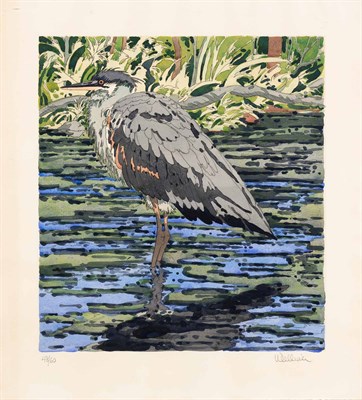 Lot 248 - Neil Welliver (1929-2005) IMMATURE GREAT BLUE...