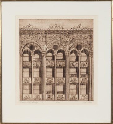 Lot 22 - Richard Haas BAYARD/CONDUIT BUILDING Etching...