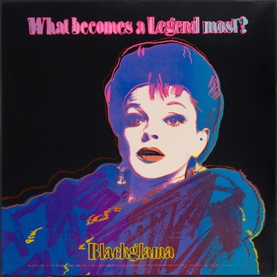Lot 246 - Andy Warhol BLACKGLAMA (JUDY GARLAND) (F./S....
