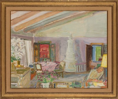 Lot 42 - James Jerome Hill American, 1905-1972 Interior...