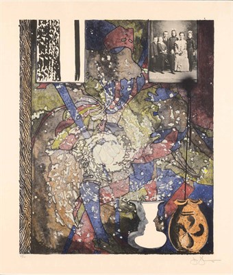 Lot 96 - Jasper Johns UNTITLED (AMERICAN CENTER) Color...