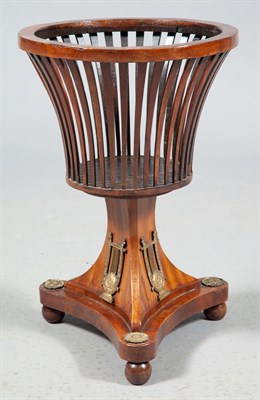 Lot 346 - Continental Brass-Mounted Mahogany Stand...