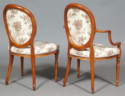 Lot 344 - Set of Eight George III Satinwood and...