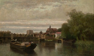 Lot 1016 - Edwin Graves Champney American, 1842-1899 View...