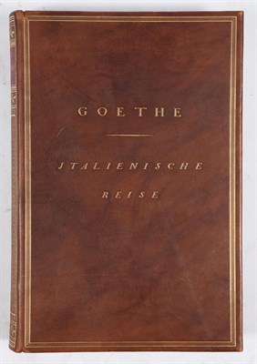 Lot 277 - GOETHE, JOHANN WOLFGANG VON Goethes...