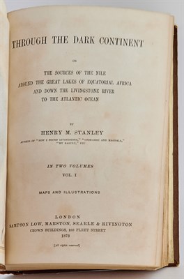Lot 219 - STANLEY, HENRY M. Through the Dark Continent....
