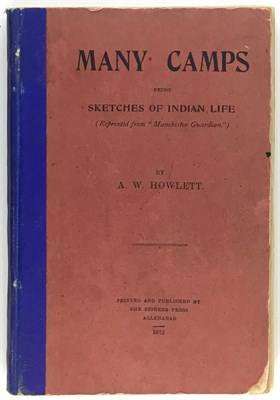 Lot 123 - HOWLETT, ARTHUR WALTHAM Many Camps. Sketches...
