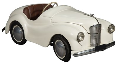 Lot 1035 - Austin J40 (Junior Forty) White Roadster Pedal...