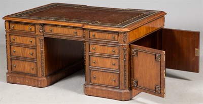 Lot 256 - George III Style Mahogany Low Table in the...