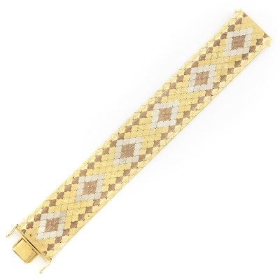 Lot 1440 - Tricolor Gold Bracelet
