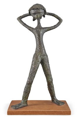 Lot 1008 - Angel Botello Puerto Rican, 1913-1986 Nina,...