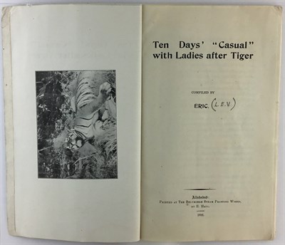 Lot 79 - ERIC [=LITTLE, WILLIAM?] Ten Days "Casual"...
