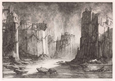 Lot 1129 - Erik Desmazières (b. 1948) TERRES INCONNUES...