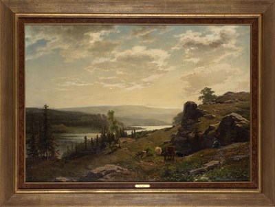 Lot 18 - Richard Burnier Dutch, 1826-1884 The Long...