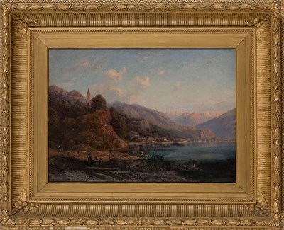 Lot 1 - 19th/20th Century School River Landscape Oil...