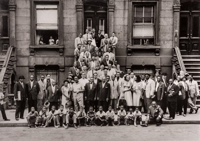 Lot 90 - KANE, ART (1925-1995) A great day in Harlem,...