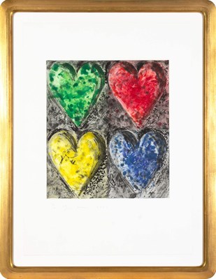 Lot 50 - Jim Dine (b. 1935) WATERCOLOUR IN GALILEE Hand-...