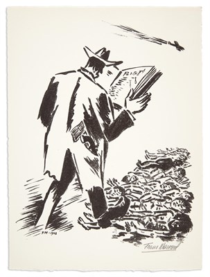 Lot 462 - Frans Masereel (1889-1972) UNTITLED (MAN...