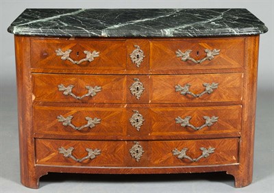 Lot 1069 - Regence Style Parquetry Commode Height 35...