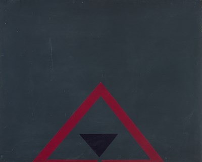 Lot 1033 - Luis Feito Spanish, b. 1929 Untitled, 1980...