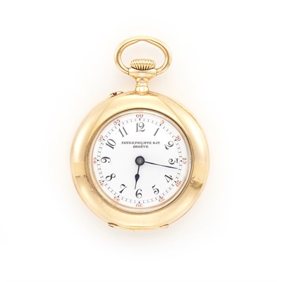 Lot 1666 - Lady's Gold Open Face Pocket Watch, Patek Philippe