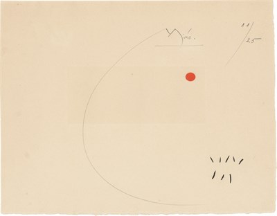 Lot 110 - Joan Miró SANS LE SOLEIL (SEE DUPIN 408; SEE...
