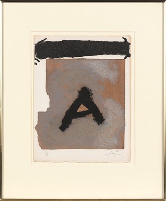 Lot 205 - Antoni Tàpies (1923-2012) JEAN DAIVE (GALFETTI...
