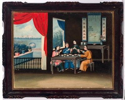 Lot 95 - Chinese School 19th/20th Century Scenes of...