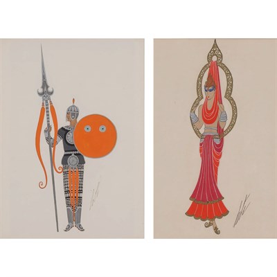 Lot 33 - Erte (Romain De Tirtoff) Russian/French,...
